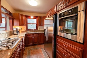 Updated Kitchen with Stainless Steel Appliances