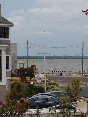 Bay view from 2nd floor master bedroom balcony