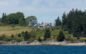 View of property from the ferry. 
