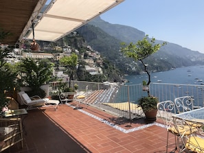 Terrace with Spiaggia Grande view