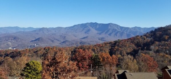 Vista a la montaña