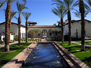 Clubhouse fountain