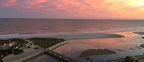 View from F12 Balcony at Sunset