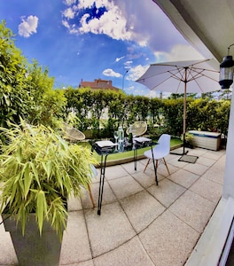 ⭐️40m2, terrace + garden near Eurexpo, Gerland⭐️