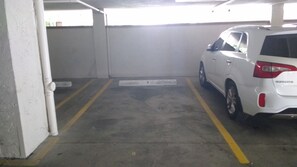 Covered parking spot