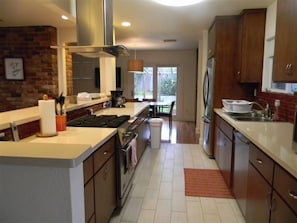 Beautifully Remodeled Kitchen with Stainless Steel Appliances