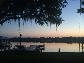 Beautiful sunrise from back porch