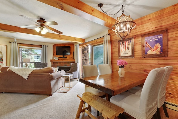 Carpet has been replaced with luxury vinyl flooring. 