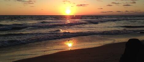 Walk to Sandy Del Mar Beach