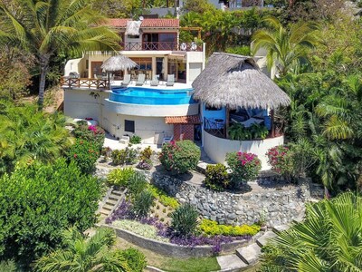 4HAB, 5BA, Sunset Ocean Views, Piscina climatizada, Wi-Fi grande, Villa privada