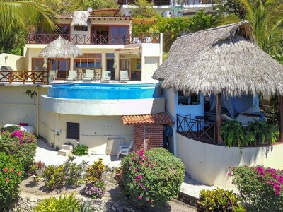 4HAB, 5BA, Sunset Ocean Views, Piscina climatizada, Wi-Fi grande, Villa privada