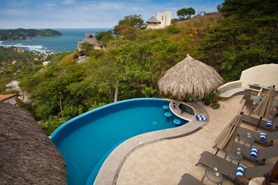 4HAB, 5BA, Sunset Ocean Views, Piscina climatizada, Wi-Fi grande, Villa privada