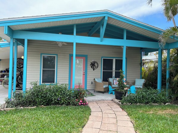 This is a single family home . No shared spaces :)