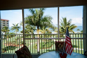 morning view from lanai   