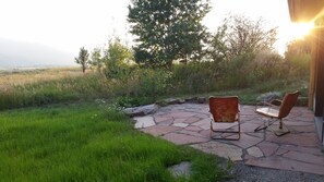 Sunset on the patio