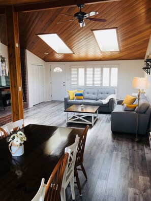 Have a great gathering with family or friends in this cozy space.