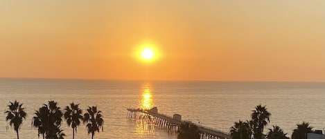 Your balcony sunset view!