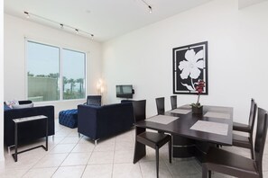 Open concept Living and Dining Area
