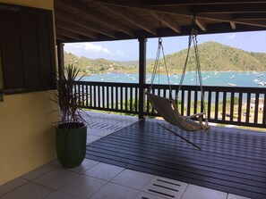 Your Swing Overlooking 220 Degree Views of Coral Bay