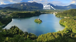 Our village is close to Bled.