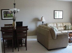 New Dining Room and Living Room. New Leather Furniture
