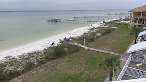 Bay right in front of our door. Great for water sports.