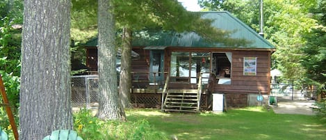 Lake Side of House