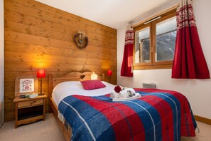 Master bedroom with double bed
