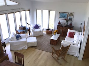 Main floor living, unobstructed panoramic 