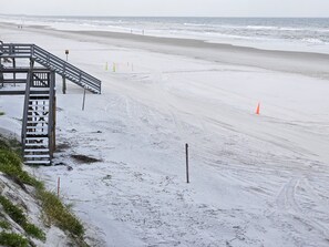 Beach view looking north