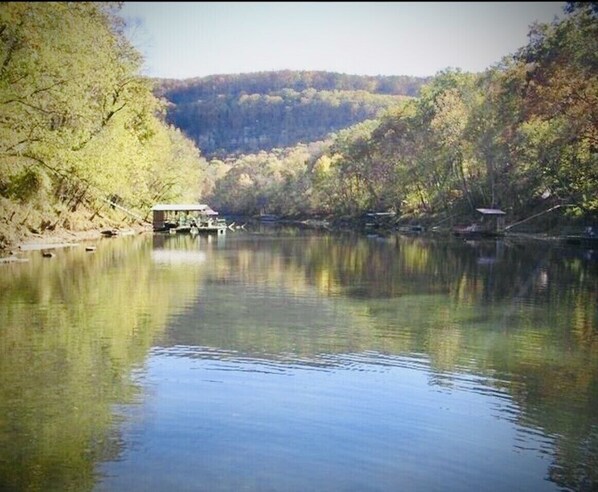 View from Private River Dock