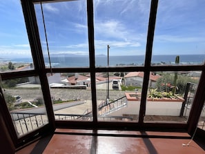 Vue sur la plage ou l’océan