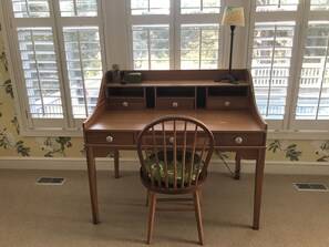 Desk to work from in Master