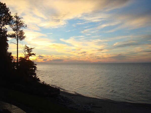 Beautiful sunset taken from the balcony