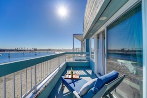 Soak Up the Sun on two large balconies and the front patio!