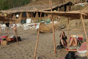 Blick auf den Strand