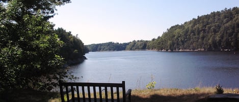 Drink up the views of the mighty Penobscot River from Lookout Point.