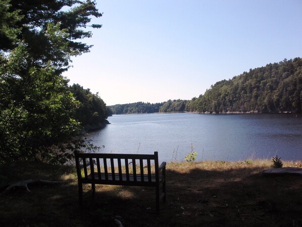 Drink up the views of the mighty Penobscot River from Lookout Point.