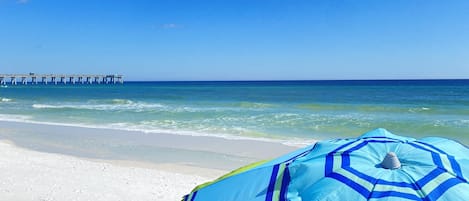 A sunny day at Navarre Beach, Florida's Most Relaxing Place