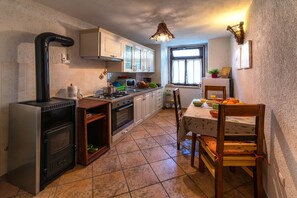 well equipped kitchen