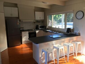 Upstairs kitchen