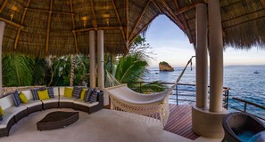 View of Los Arcos from Palapa terrace.
