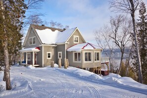 The house in winter