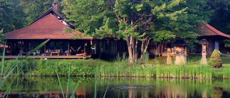 The house from across the water