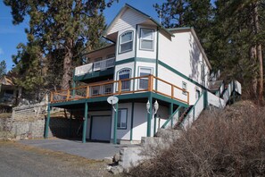 Our home overlooking the lake. 3 decks!