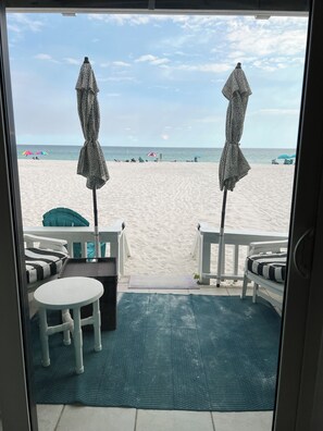Great view from downstairs