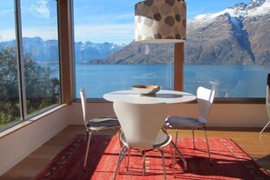 Dine with a view of Remarkables, Cecil and Walter Peaks