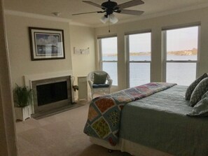1st master bedroom with amazing views on the 3rd floor! King.