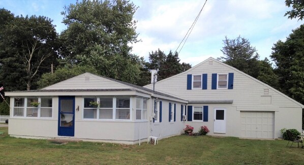 The front of our family Beach Cottage