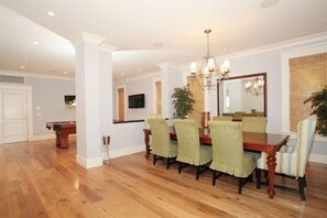 Formal Dining Room and Game Room